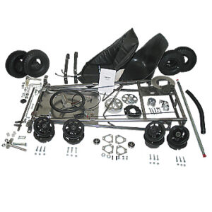 KART KIT WITH 5″ AZUSALITE NYLON WHEELS