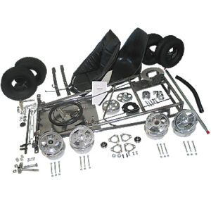 KART KIT WITH 6″ ALUMINUM TRI-STAR WHEELS