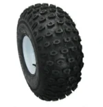 Kenda K290 Scorpion Knobby Tire (22x11.00-8) with Rim (4 on 4)