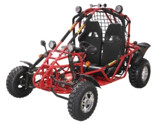 Spider 300 DLX EFI Buggy Go Kart, Electic Start, Automatic with Reverse, 10-inch Alloy Wheels